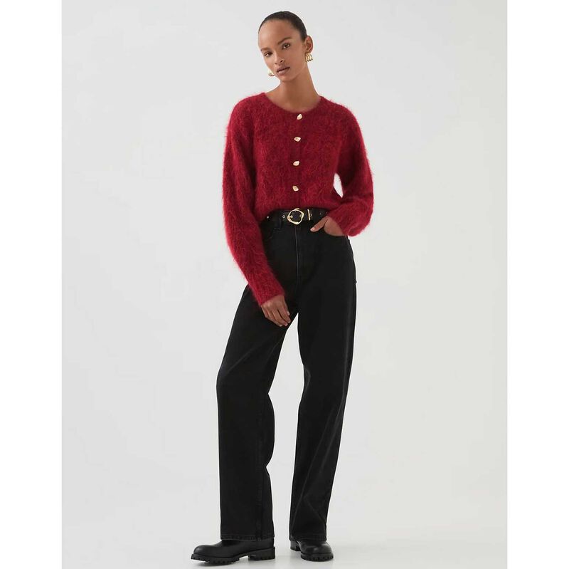 Aje Celine Fluffy Cardigan image number 3